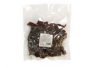 Сыр к пиву: Оленина вяленая (строганина)