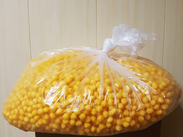 Кукурузные шарики со вкусом сыра в Красноярске