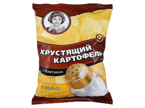 Картофельные чипсы "Девочка" 160 гр. в Красноярске