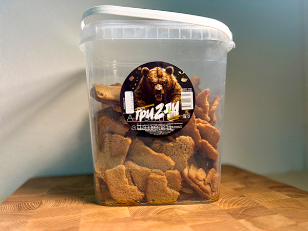 Ведро Ржаные гренки с чесноком в Красноярске