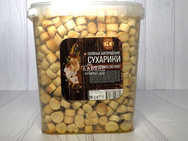 Сухарики с грибами и сметаной в Красноярске