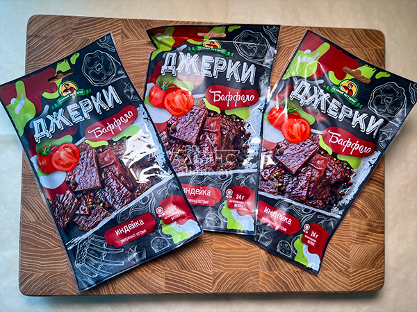 Джерки из индейки "Баффало" 45 гр. в Красноярске
