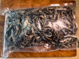 КВАНТОРГ Ушки по-тайски с соусом кимчи 150гр/уп: Корюшка вяленая (Онежская)