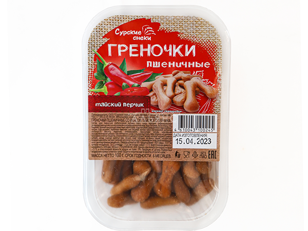 Сурские гренки Тайский перчик (100 гр) в Красноярске