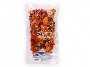 Гренки черные со вкусом красной икры: Морской коктейль (500гр)