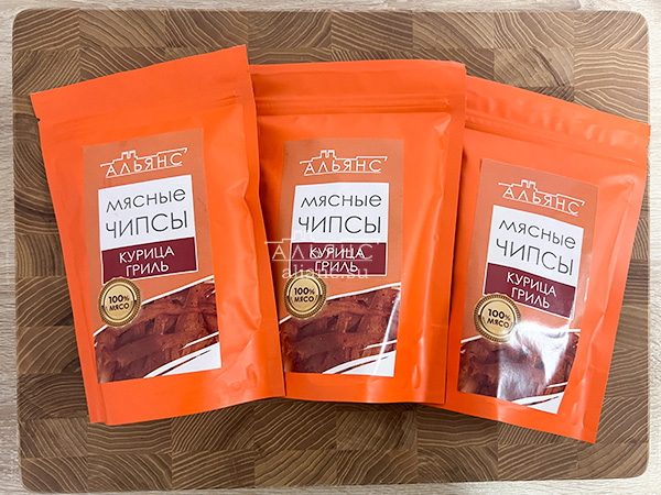Мясо (АЛЬЯНС) вяленое курица "Гриль" 50 гр. в Красноярске