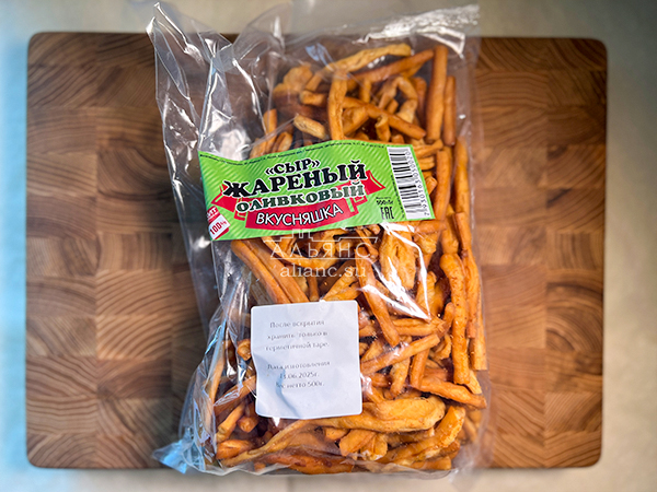 Жареный сыр "ВКУСНЯШКА" (Оливковый) 500гр. в Красноярске