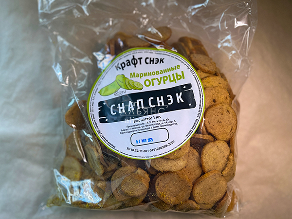 Снапсы ПШЕНИЧНЫЕ "Маринованные огурцы" в Красноярске