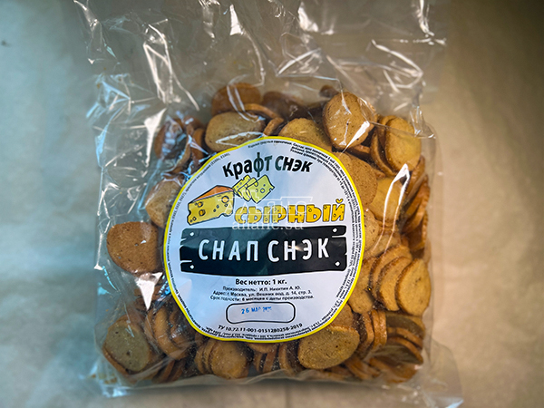 Снапсы ПШЕНИЧНЫЕ "Сыр" в Красноярске