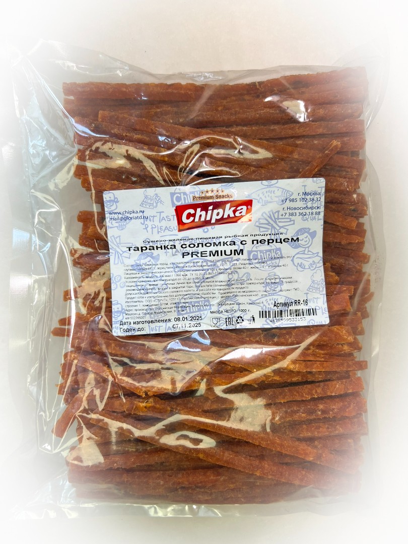 Таранка с перцем (соломка) (Chipka ПРЕМИУМ) в Красноярске