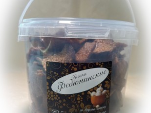 Сурские гренки с Аджикой (100 гр): Гренки 