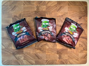 Картофель пай: Горох жареный со вкусом БАРБЕКЮ 