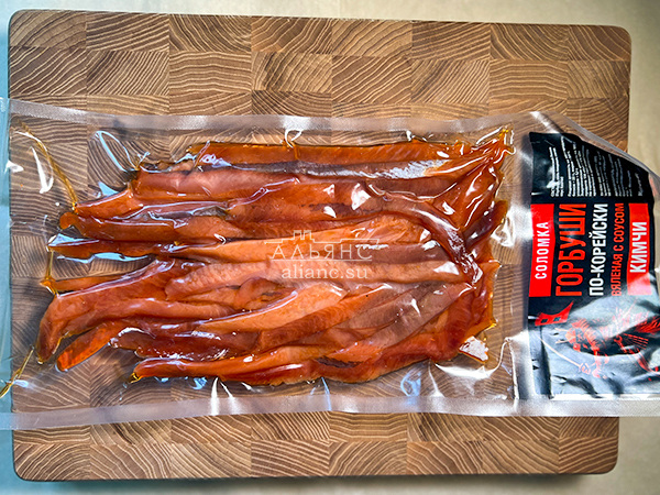 Горбуша соломка по-корейски в Красноярске